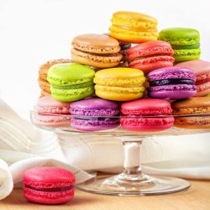 Pretty picture of macarons