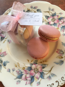 Macaron Wedding favour Personalised Gift Boxes