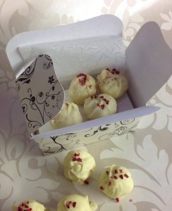 Handmade Chocolate Wedding Favours